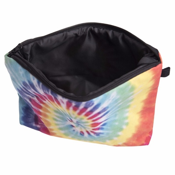 5/$20 Rainbow Tie Dye Cosmetic Bag - Picture 3 of 4